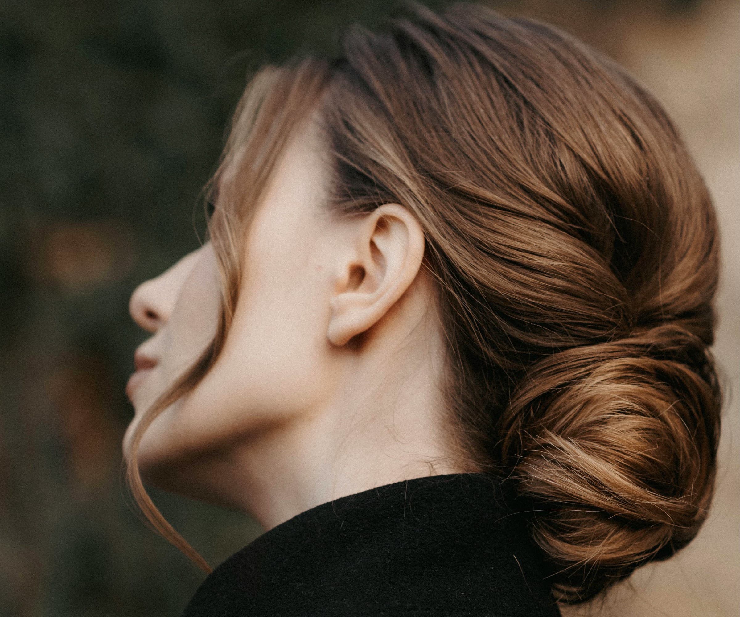 Elegant Low Bun